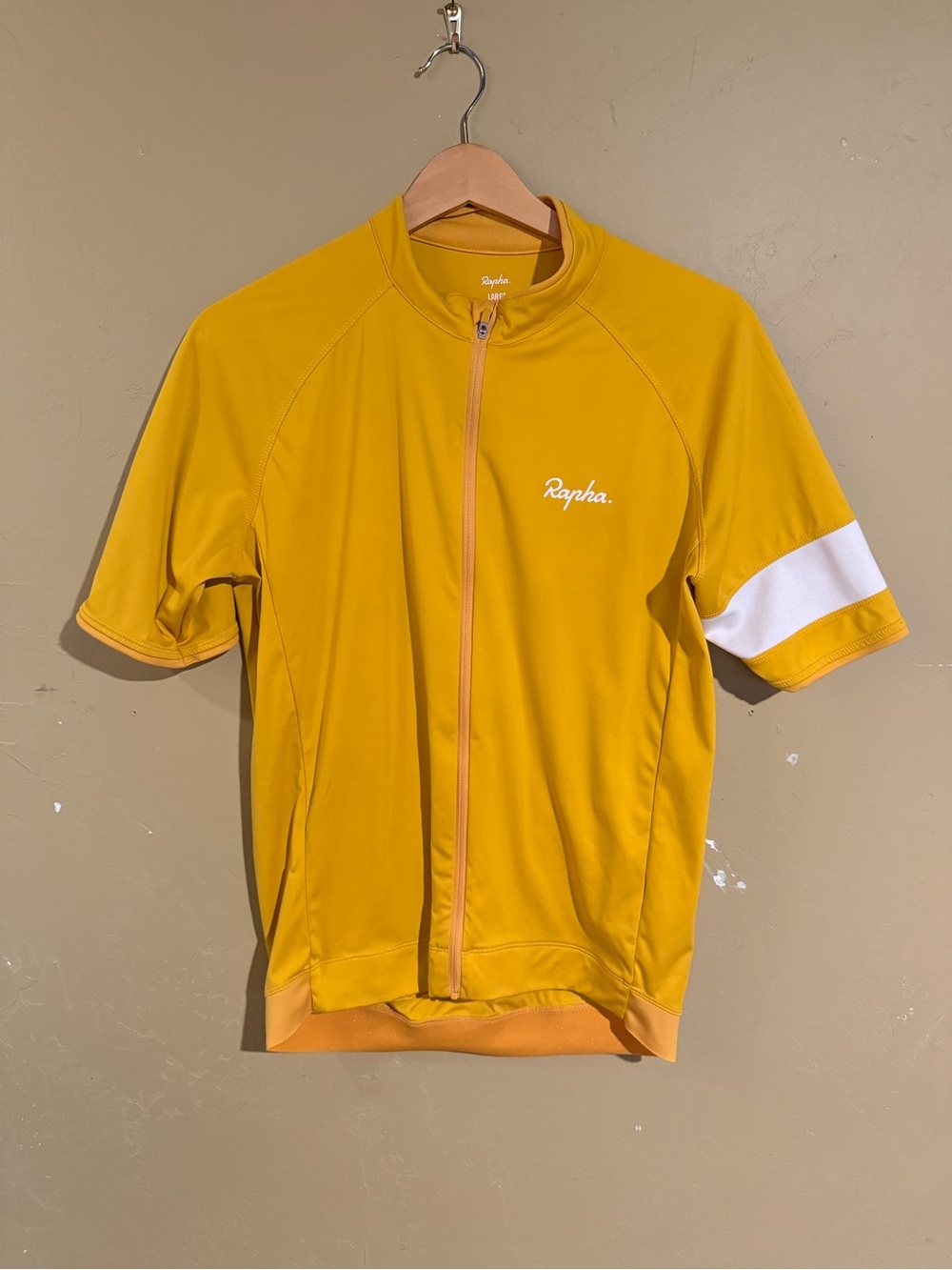 Rapha Core Yellow Jersey Men's Size Large